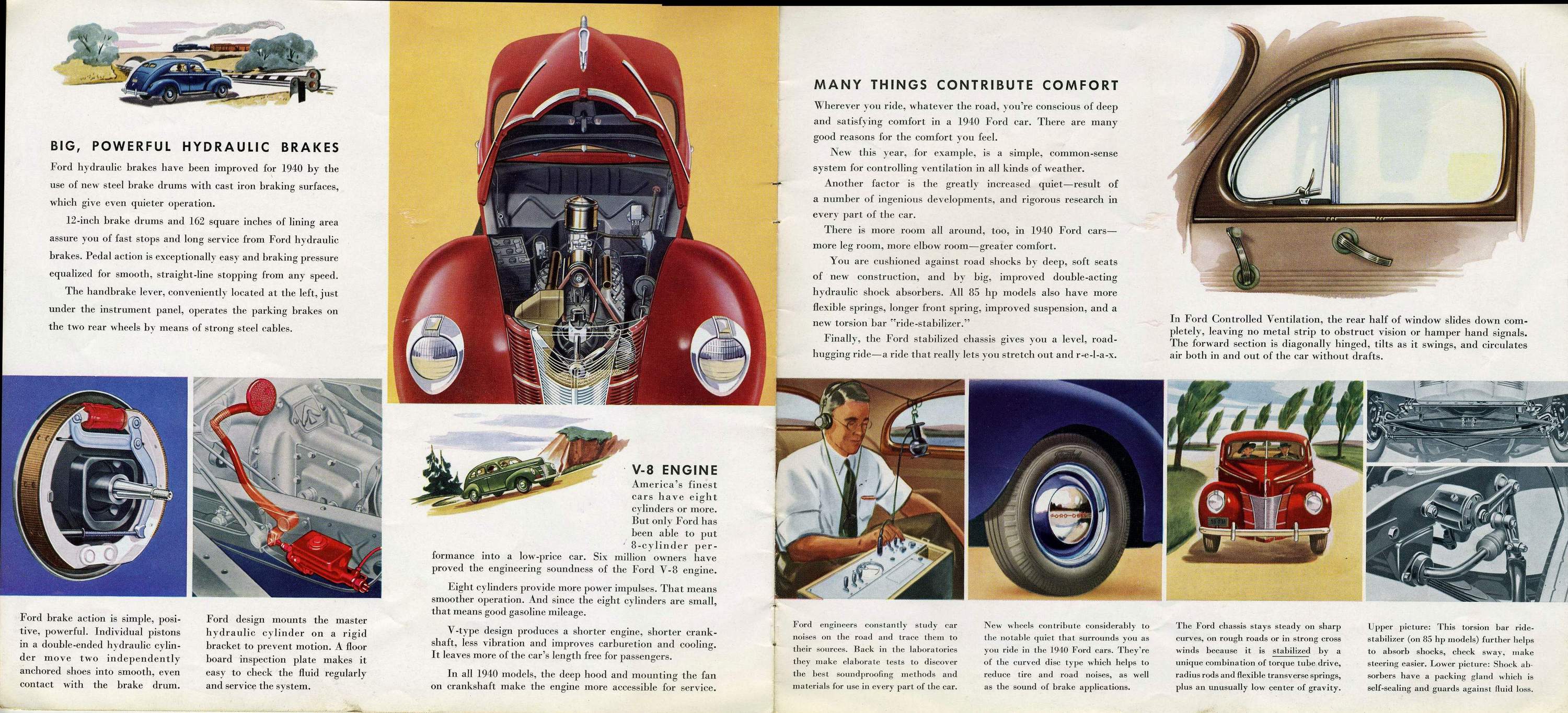 1940 Ford Brochure Page 2